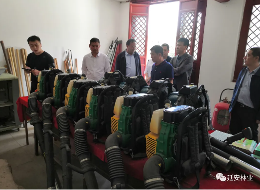延安市林业局深入志丹县调研当前林业工作