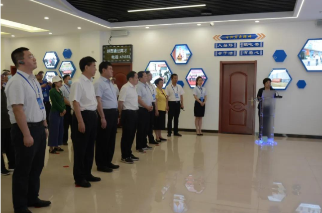 全国脱贫人口稳岗就业工作现场会参会人员莅临千阳县实地观摩