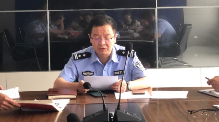合阳县：贯彻“两会”精神   推动公安工作提质增效