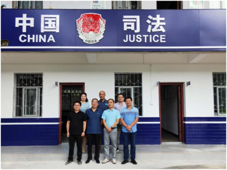 汉台区河东店镇：法律帮扶促和谐   所地联结共治情