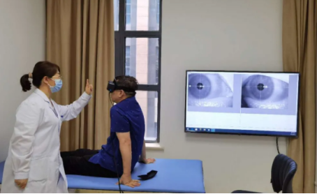 延安市中医医院首次应用眩晕眼震视图检查新技术