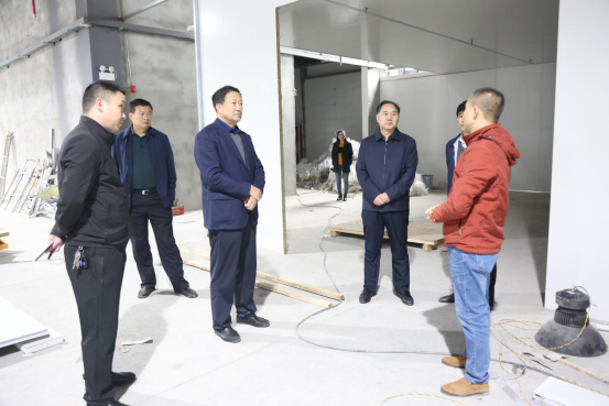 山阳高新区：深入一线调研  迎接项目观摩会