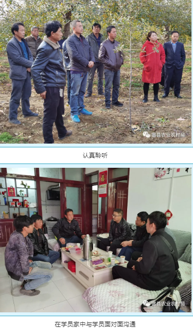 富县：手把手教 面对面学 “田间课堂”培训忙