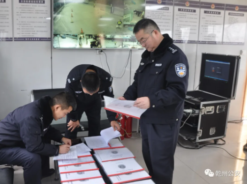 乾县公安：强化升级改造查验  筑牢群众生命防线