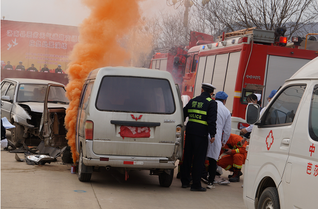 洛南县： 强化事故应急演练  提高突发处置能力