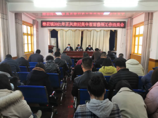 丹凤县棣花镇：正风肃纪严整顿 常抓不懈强监督