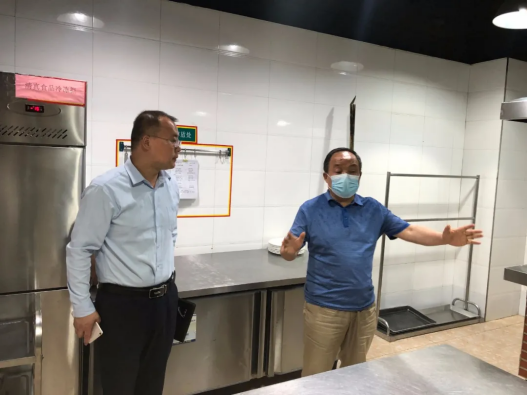 咸阳市市场监督管理局?王宁局长督查十四运会接待酒店食品特种设备安全工作