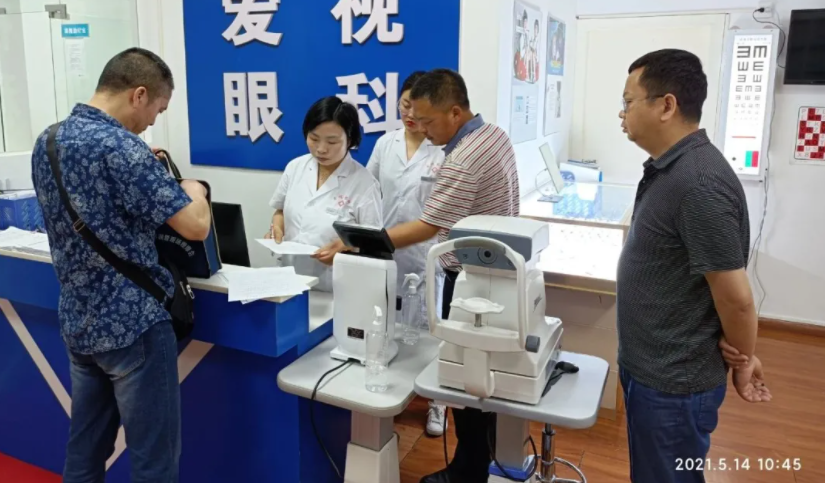 汉中市市场监管局开展眼镜制配场所计量专项监督检查