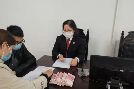 兴平法院：感情破裂终分手，调解兑付抚养费