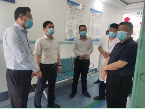 省卫健委调研扶风县药品供应保障相关政策落实情况