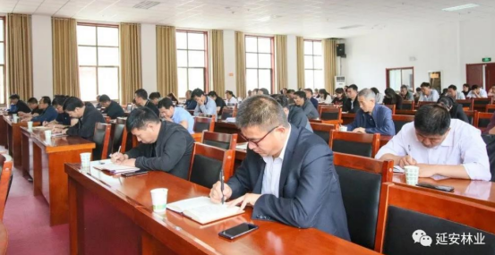延安市林业局党史学习教育宣讲团深入黄龙山国有林管理局宣讲