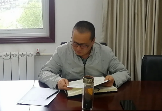 千阳县人民检察院：召开政法队伍教育整顿第三环节动员部署会