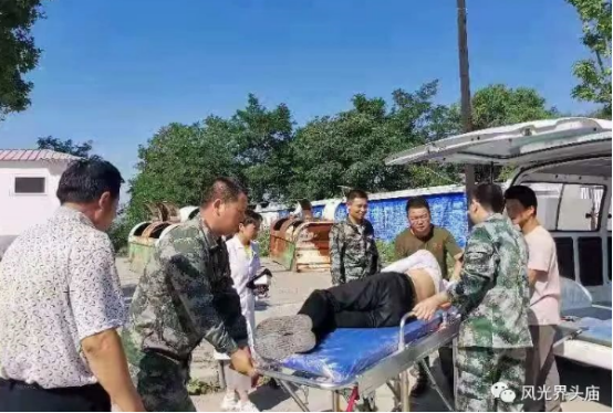 黄龙县界头庙镇：开展防汛应急演练     提高应急反应能力