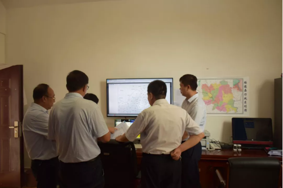 榆林市应急管理局领导一行调研绥德县应急管理工作