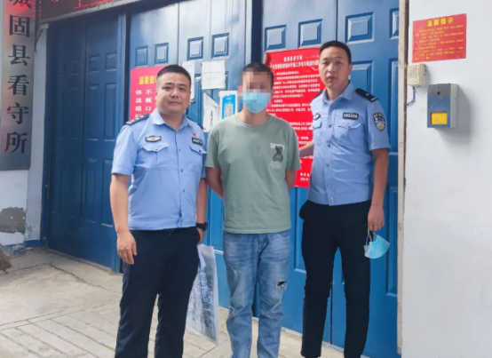 城固县公安局天明派出所抓获一名户籍地逃犯