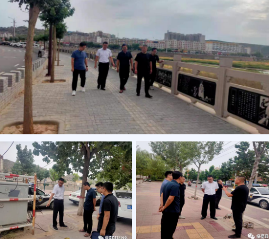 榆林市人民检察院第五检察部副主任杨学文一行到绥德县检察院调研指导工作
