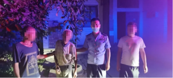 合阳县公安局金水派出所：民警暖心救助 老人平安回家