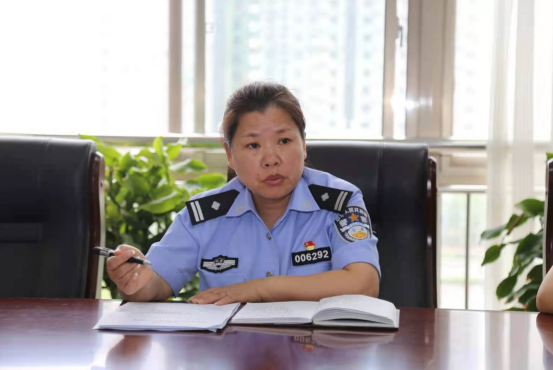 感悟训词精神  牢记初心使命——合阳县公安局王咏梅
