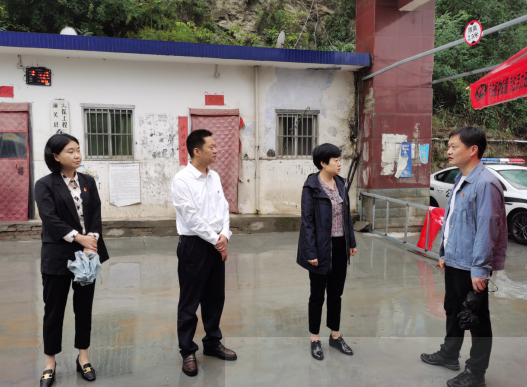 潼关县委书记于娟侠深入桐峪镇检查指导防汛避险工作