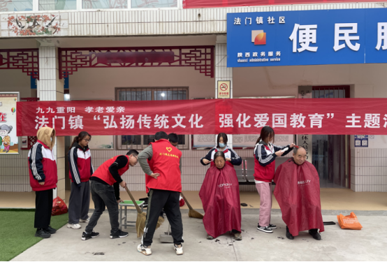 扶风县法门镇：关爱老年弱势群体    倡导敬老文明之风