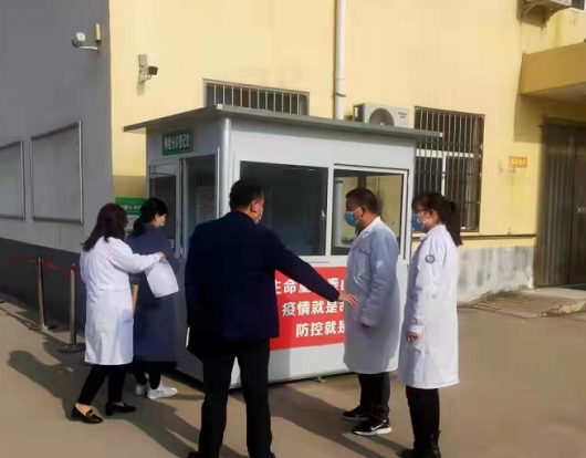 渭南市华州区人民医院：开展疫情防控巡查     提升分院防控能力