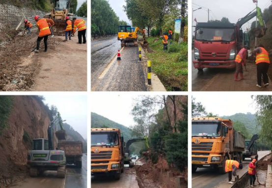 甘泉公路段：加强水毁灾后路貌整修    营造畅通路域通行环境