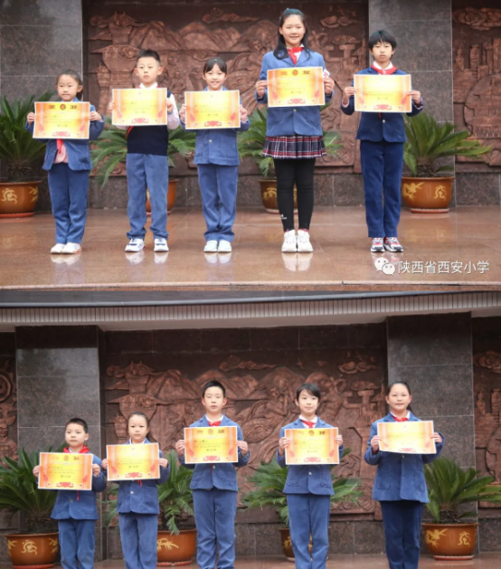 陕西省西安小学：飒爽英姿展精神   全员参与显风采