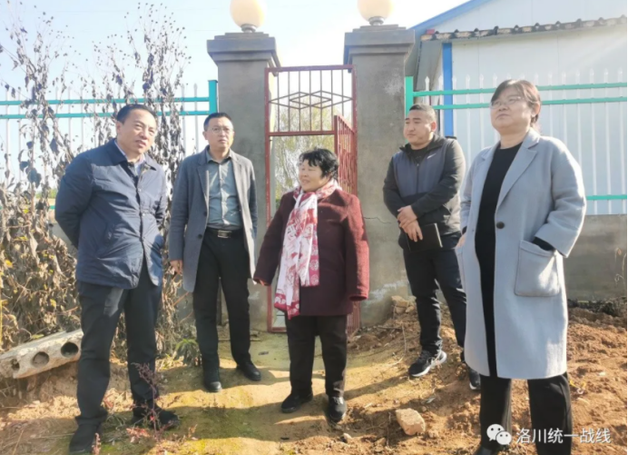 洛川县委常委、统战部部长刘建锋调研指导凤栖街道办基督教堂工作