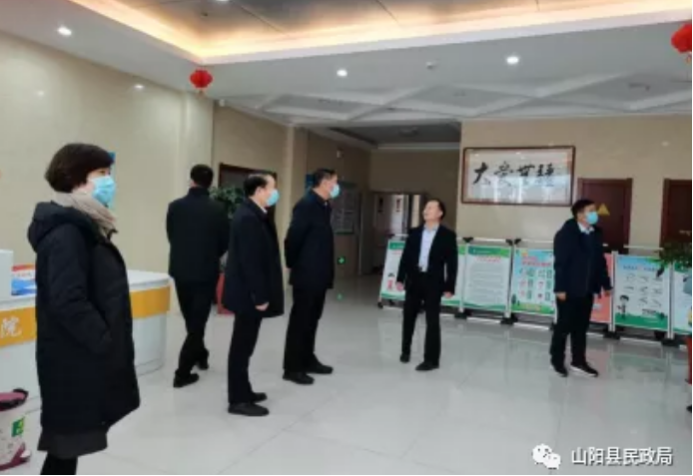 山阳县民政部领导莅临山阳县调研未成年人保护工作